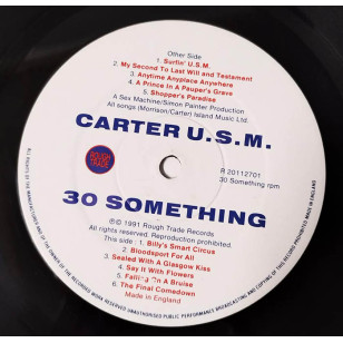 Carter The Unstoppable Sex Machine ‎- 30 Something 1991 UK Vinyl LP Gatefold ***READY TO SHIP from Hong Kong***